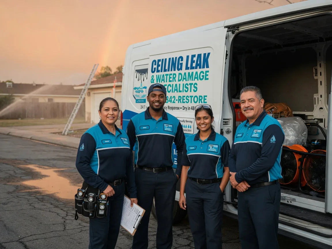 Ceiling Leak Cleanup company in Omar, WV